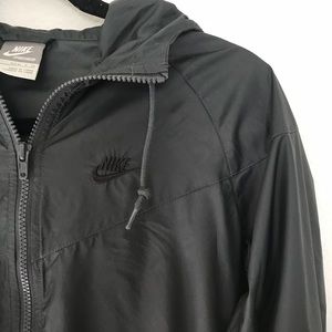 Nike gray windbreaker